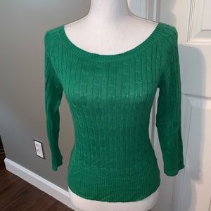 Green Knit Sweater